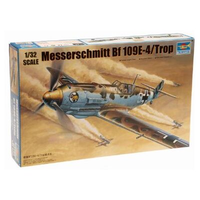 Trumpeter 02290 modelbouwset BF 109E-4/te veel Trumpeter 02290 modelbouwset BF 109E-4/te veel