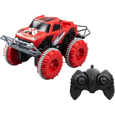 SilverLit Exost Wild Challenger X Amfibie op afstand bestuurbare auto – RC voor kinderen 2,4 GHz – radiografisch bestuurbaar voertuig aarde en water – schaal 1:20 – vanaf 5 jaar SilverLit Exost Wild Challenger X Amfibie op afstand bestuurbare auto – RC voor kinderen 2,4 GHz – radiografisch bestuurbaar voertuig aarde en water – schaal 1:20 – vanaf 5 jaar