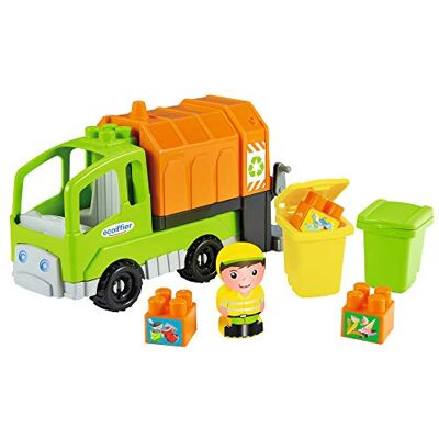 Ecoiffier Speelgoed 3350 – vuilniswagen Abrick – bouwspel voor kinderen – vanaf 18 maanden – gemaakt in Frankrijk Ecoiffier Speelgoed 3350 – vuilniswagen Abrick – bouwspel voor kinderen – vanaf 18 maanden – gemaakt in Frankrijk