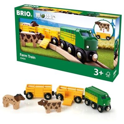 Brio Trein met boerderijdieren 33404 Brio Trein met boerderijdieren 33404