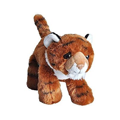 WILD REPUBLIC Hug'ems 16233 Knuffelbeest, tijger, 18 cm WILD REPUBLIC Hug'ems 16233 Knuffelbeest, tijger, 18 cm