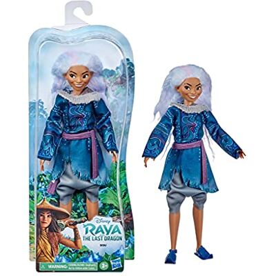 Disney , Sisu pop in menselijke vorm, lavendelhaar en outfit geïnspireerd op -film, Raya en de laatste draak, vanaf 3 jaar Disney , Sisu pop in menselijke vorm, lavendelhaar en outfit geïnspireerd op -film, Raya en de laatste draak, vanaf 3 jaar