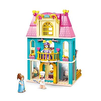 Sluban Klemmbausteine SL95735, Pizzeria (287 delen) M38-B0875 speelset met klemblok, city, speelfiguur, meisjesdrager, meerkleurig Sluban Klemmbausteine SL95735, Pizzeria (287 delen) M38-B0875 speelset met klemblok, city, speelfiguur, meisjesdrager, meerkleurig