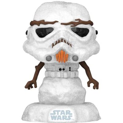 Funko Pop! Star Wars: Holiday Stormtrooper Sneeuwpop Vinyl Figuur om te verzamelen Cadeau-idee Officiële Producten Speelgoed voor Kinderen en Volwassenen Filmfans Funko Pop! Star Wars: Holiday Stormtrooper Sneeuwpop Vinyl Figuur om te verzamelen Cadeau-idee Officiële Producten Speelgoed voor Kinderen en Volwassenen Filmfans