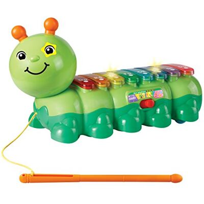 VTech Jungle Rock-xylofoon chenille, 80-174905 Franse versie VTech Jungle Rock-xylofoon chenille, 80-174905 Franse versie