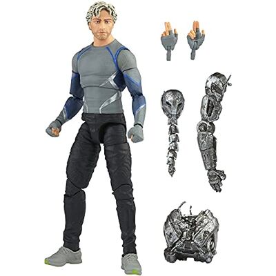 Marvel Hasbro Legends Series, Quicksilver figuur, 15 cm, Infinity Saga, premium design, 5 accessoires F0186 Marvel Hasbro Legends Series, Quicksilver figuur, 15 cm, Infinity Saga, premium design, 5 accessoires F0186