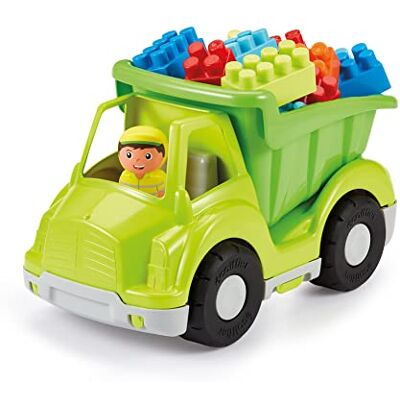 Ecoiffier Speelgoed – 1483 x 6 – vrachtwagen gevuld – Abrick – bouwspel voor kinderen – vanaf 18 maanden – geproduceerd in Frankrijk Ecoiffier Speelgoed – 1483 x 6 – vrachtwagen gevuld – Abrick – bouwspel voor kinderen – vanaf 18 maanden – geproduceerd in Frankrijk