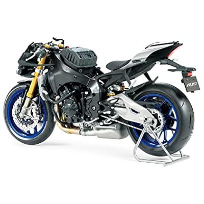 Tamiya Yamaha YZF-R1M Model, schaal 1:12, perfecte pasvorm, kunststof bouwset, motormodel, gelakte montage, 14133, TAM14133, ongelakt Tamiya Yamaha YZF-R1M Model, schaal 1:12, perfecte pasvorm, kunststof bouwset, motormodel, gelakte montage, 14133, TAM14133, ongelakt