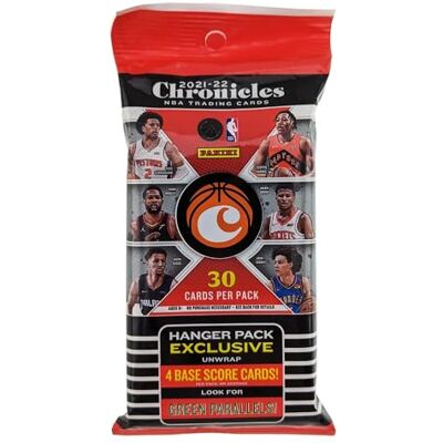 Panini 2021/22 Chronicles Basketbal NBA Hanger Pack Panini 2021/22 Chronicles Basketbal NBA Hanger Pack