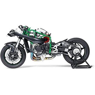 Tamiya 300014131 1/12 Kawasaki Ninja h2r H2R voertuig Tamiya 300014131 1/12 Kawasaki Ninja h2r H2R voertuig