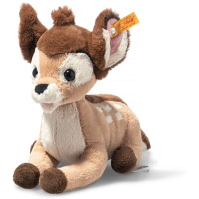 Steiff Disney Originals 024689 Bambi schattig pluche dier met kunststof ogen, voor kinderen, jongens en meisjes, 21 cm, meerkleurig Steiff Disney Originals 024689 Bambi schattig pluche dier met kunststof ogen, voor kinderen, jongens en meisjes, 21 cm, meerkleurig
