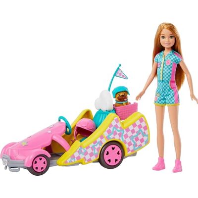 Barbie MATTEL poupée Stacie + kart HRM08 Barbie MATTEL poupée Stacie + kart HRM08