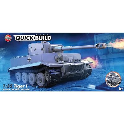 Airfix QUICKBUILD Tiger I bouwstenen set Airfix QUICKBUILD Tiger I bouwstenen set