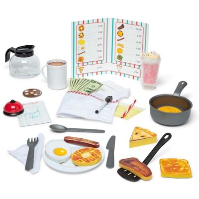 Melissa & Doug Star Diner Bistro Speelset Melissa & Doug Star Diner Bistro Speelset