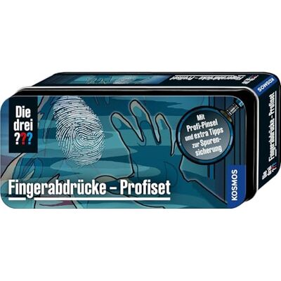 Kosmos Die drei ??? Vingerafdrukken Profiset (experimentkasten): Detektiv-set Kosmos Die drei ??? Vingerafdrukken Profiset (experimentkasten): Detektiv-set