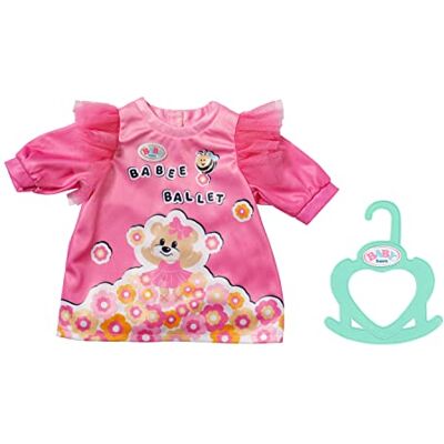 BABY born Little Dress 834640 Accessoires voor poppen tot 36 cm groot Bevat 1 berenafbeelding, ruches en 1 kleerhanger Geschikt voor kinderen vanaf 2 jaar BABY born Little Dress 834640 Accessoires voor poppen tot 36 cm groot Bevat 1 berenafbeelding, ruches en 1 kleerhanger Geschikt voor kinderen vanaf 2 jaar