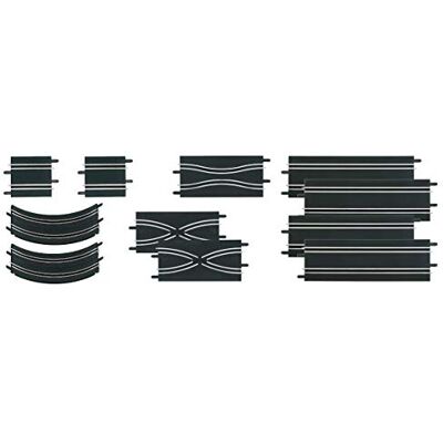 Carrera 61601 Extension Set 2 Add on Expansion Parts Pack Compatibel met GO 1:43 Scale Batterij en Elektrische Slot Car Race Tracks Carrera 61601 Extension Set 2 Add on Expansion Parts Pack Compatibel met GO 1:43 Scale Batterij en Elektrische Slot Car Race Tracks