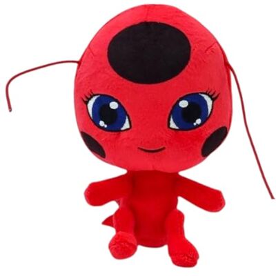 BANDAI Miraculous zachte knuffel van 15 cm Tikki P50691 BANDAI Miraculous zachte knuffel van 15 cm Tikki P50691