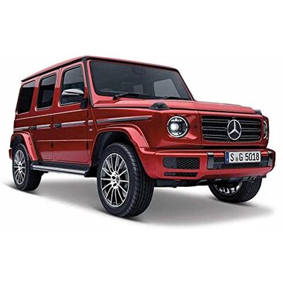 Maisto M31531 Mercedes G63 1:24 2019 Mercedes Benz Classe G AMG SUV, rouge, taille unique Maisto M31531 Mercedes G63 1:24 2019 Mercedes Benz Classe G AMG SUV, rouge, taille unique