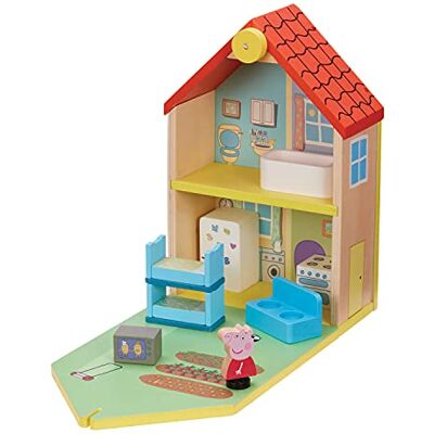 Peppa Pig Wooden Family Home, 07213, roze Peppa Pig Wooden Family Home, 07213, roze