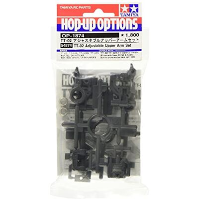 Tamiya 54874 TT-02 Verstelbare bovenveringsarmset, tuning-set voor chassis, reserveonderdelen, modelbouw, accessoires, tuning-onderdelen Tamiya 54874 TT-02 Verstelbare bovenveringsarmset, tuning-set voor chassis, reserveonderdelen, modelbouw, accessoires, tuning-onderdelen