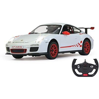 Jamara 404311 Model Auto Porsche Gt3 Rs wit 3 stuks Jamara 404311 Model Auto Porsche Gt3 Rs wit 3 stuks