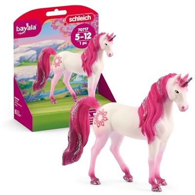 Schleich Eenhoorn Mandala, merrie Figuur vanaf 5 jaar, gedetailleerde fantasiefiguren, magische verzamelfiguren Schleich Eenhoorn Mandala, merrie Figuur vanaf 5 jaar, gedetailleerde fantasiefiguren, magische verzamelfiguren