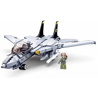 Sluban Model Bricks-F14 Fighter M38-B0755 Sluban Model Bricks-F14 Fighter M38-B0755