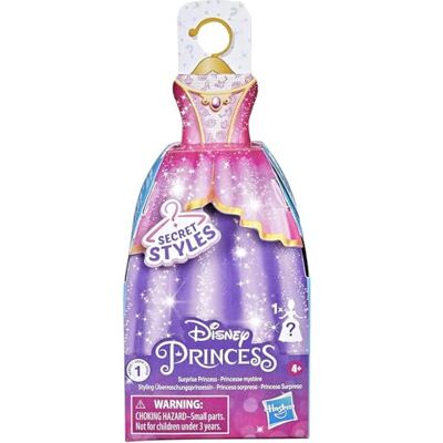 Disney Secret Styles Surprise Princess Series 1, Mini Fashion Doll, Blind Box Collectible Toy, Girls 4 en Up, Veelkleurig (F0375) Disney Secret Styles Surprise Princess Series 1, Mini Fashion Doll, Blind Box Collectible Toy, Girls 4 en Up, Veelkleurig (F0375)