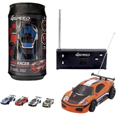 SilverLit Mini Racer RC-auto, 4 versnellingen, 1 58, 12-delig SilverLit Mini Racer RC-auto, 4 versnellingen, 1 58, 12-delig