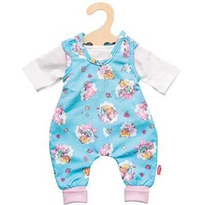 Heless 2085 Rompertje met T-shirt voor poppen, motief eenhoorn, Emil en fee, maat 35 45 cm Heless 2085 Rompertje met T-shirt voor poppen, motief eenhoorn, Emil en fee, maat 35 45 cm