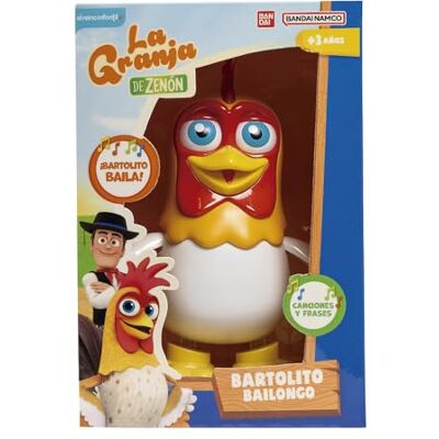 BANDAI GM85005 boerderij Zenon Bartholito Bailongo pop, veelkleurig: interactieve wandel- en danspop, speelgoed met muziek voor kinderen, geweldig cadeau voor feest, verjaardag BANDAI GM85005 boerderij Zenon Bartholito Bailongo pop, veelkleurig: interactieve wandel- en danspop, speelgoed met muziek voor kinderen, geweldig cadeau voor feest, verjaardag