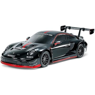 Tamiya 58745 1:10 RC Porsche 911 GT3 R (992) op afstand bestuurbare auto, voertuig, modelbouw, montage, vrije tijd, radiografisch bestuurbare kit, ongeverfd, zwart Tamiya 58745 1:10 RC Porsche 911 GT3 R (992) op afstand bestuurbare auto, voertuig, modelbouw, montage, vrije tijd, radiografisch bestuurbare kit, ongeverfd, zwart