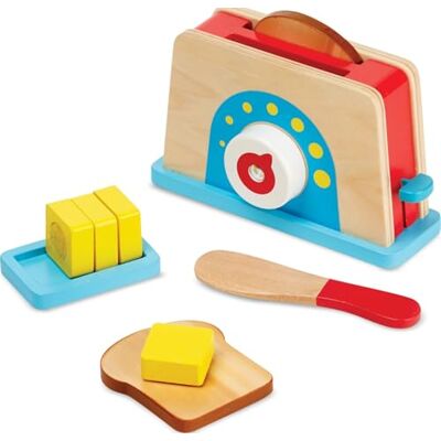 Melissa & Doug broodroosterset van hout Melissa & Doug broodroosterset van hout