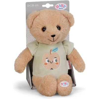 BABY born for Babies Teddy Zachte 26 cm knuffelbeer met stoffen lijf Wasbaar op 30°C Hoogwaardig knuffeldier voor pasgeborenen BABY born for Babies Teddy Zachte 26 cm knuffelbeer met stoffen lijf Wasbaar op 30°C Hoogwaardig knuffeldier voor pasgeborenen