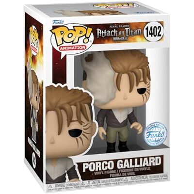 Funko Pop! Animatie: Attack On Titan Porco Galliard Vinyl verzamelfiguur Cadeau-idee Officieel product Speelgoed voor kinderen en volwassenen Anime fans Model figuur Funko Pop! Animatie: Attack On Titan Porco Galliard Vinyl verzamelfiguur Cadeau-idee Officieel product Speelgoed voor kinderen en volwassenen Anime fans Model figuur