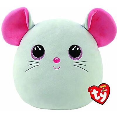 Ty 2009138 Squish a Boo Muis Catnip 31 CM,Grey. Ty 2009138 Squish a Boo Muis Catnip 31 CM,Grey.