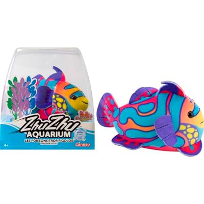 Lansay ZHU ZHU AQUARIUM Sebastien de Mandarijn Fish Veelkleurig Zacht & Interactief Pluche Voor Kinderen vanaf 4 jaar -Creëren Betoverde Verhalen Grappig Interactief Dier Geen Water Nodig Lansay ZHU ZHU AQUARIUM Sebastien de Mandarijn Fish Veelkleurig Zacht & Interactief Pluche Voor Kinderen vanaf 4 jaar -Creëren Betoverde Verhalen Grappig Interactief Dier Geen Water Nodig