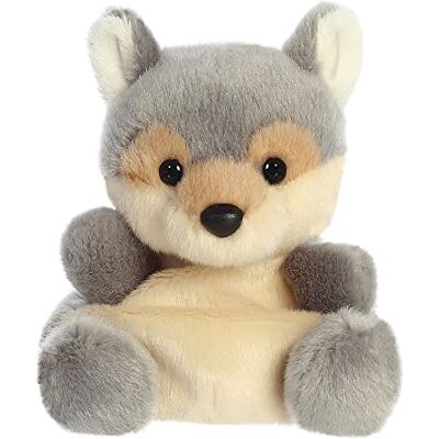 Aurora World 33774 Palm Pals Lucian Wolf, pluche, meerkleurig, 13 cm Aurora World 33774 Palm Pals Lucian Wolf, pluche, meerkleurig, 13 cm