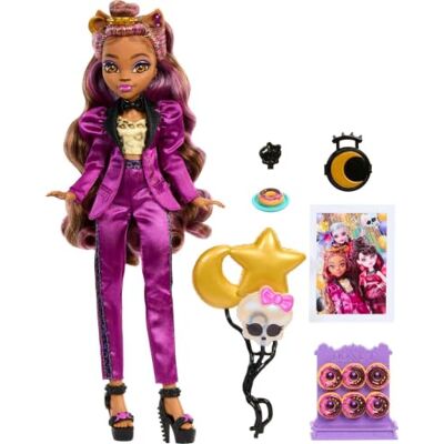 Monster Cable Clawdeen Wolf Monster Ball Party Fashion pop met thema-accessoires zoals ballonnen Monster Cable Clawdeen Wolf Monster Ball Party Fashion pop met thema-accessoires zoals ballonnen
