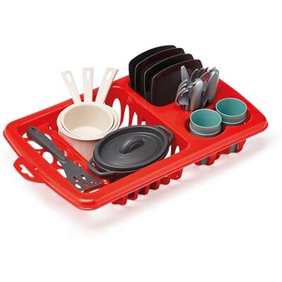 Ecoiffier Speelgoed, afdruiprek, 33,5 cm, 10956, imitatiespellen voor kinderen, vanaf 18 maanden, gemaakt in Frankrijk Ecoiffier Speelgoed, afdruiprek, 33,5 cm, 10956, imitatiespellen voor kinderen, vanaf 18 maanden, gemaakt in Frankrijk