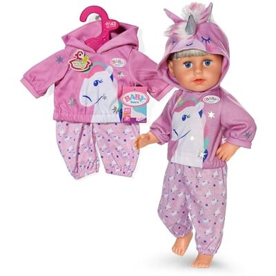 BABY born Eenhoorn-outfit, set met trui en broek, poppenkleding voor 43 cm, poppen, zacht met pluizige oren & magische hoorn, voor koele dagen, voor eenhoorn-fans vanaf 3 jaar BABY born Eenhoorn-outfit, set met trui en broek, poppenkleding voor 43 cm, poppen, zacht met pluizige oren & magische hoorn, voor koele dagen, voor eenhoorn-fans vanaf 3 jaar
