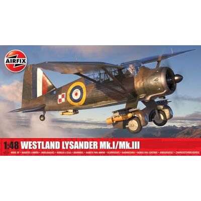 Airfix A07116 Westland Lysander Mk.I/Mk.III, vliegtuig vanaf 8 jaar Airfix A07116 Westland Lysander Mk.I/Mk.III, vliegtuig vanaf 8 jaar