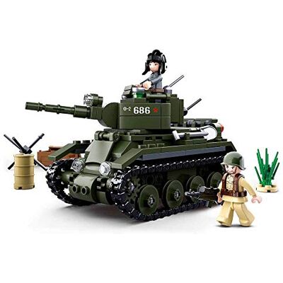 Sluban Geallieerde Cavalerie Tank Bouwstenen Sluban Geallieerde Cavalerie Tank Bouwstenen