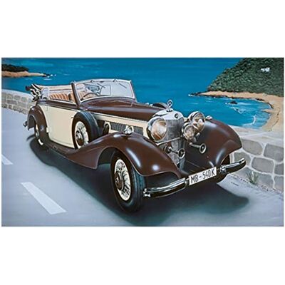 Italeri I3701 Model Auto en Vrachtwagen Mercedes 540 K Schaal 1:24 Italeri I3701 Model Auto en Vrachtwagen Mercedes 540 K Schaal 1:24