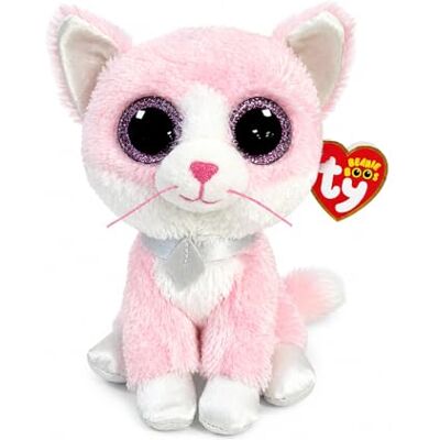 Ty Fiona Beanie Boo Reg Roze Kat Ty Fiona Beanie Boo Reg Roze Kat