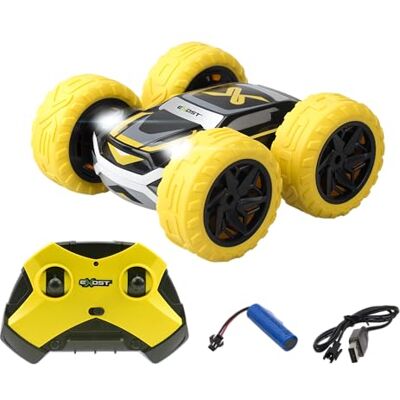 SilverLit Exost 360 Cross-auto op afstand bestuurbaar Geel Oplaadbare batterij 360° rijden op 2 zijden + LED-koplampen Snelheid : 12km/u Speelgoed voor kinderen vanaf 5 jaar 54760 SilverLit Exost 360 Cross-auto op afstand bestuurbaar Geel Oplaadbare batterij 360° rijden op 2 zijden + LED-koplampen Snelheid : 12km/u Speelgoed voor kinderen vanaf 5 jaar 54760