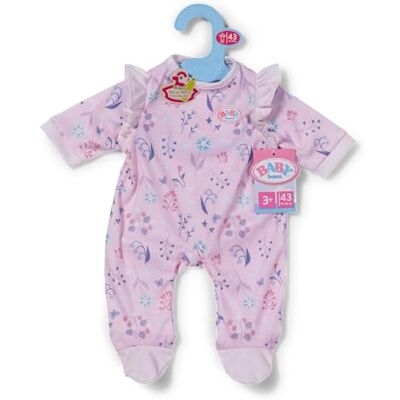 BABY born Rompertje met alloverprint en mouwen met ruches voor poppen, 43 cm BABY born Rompertje met alloverprint en mouwen met ruches voor poppen, 43 cm