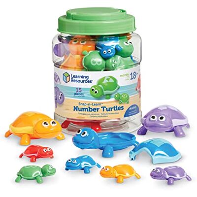 Learning Resources Snap-n-Learn genummerde schildpadden Learning Resources Snap-n-Learn genummerde schildpadden