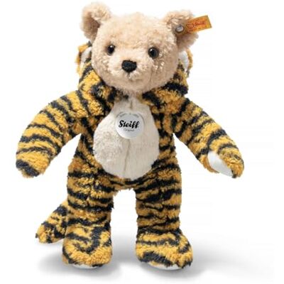 Steiff 113161 Tijger teddybeer met capuchon, meerkleurig, 27 cm Steiff 113161 Tijger teddybeer met capuchon, meerkleurig, 27 cm